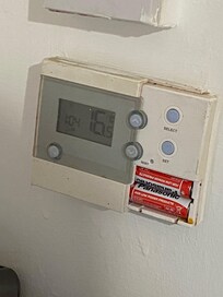 Not sure if this was meant to control the heating or not but didn’t make a difference and was filthy