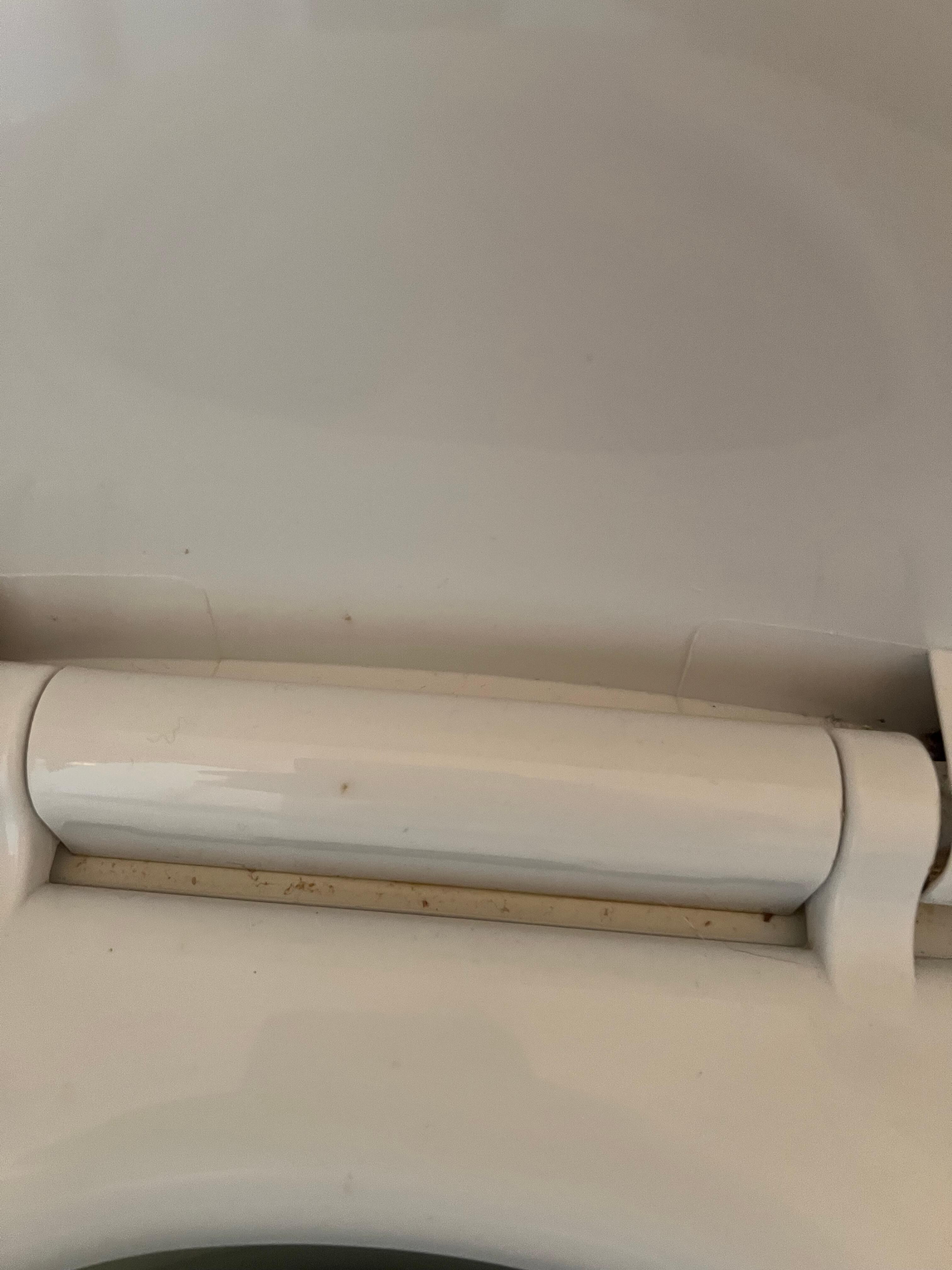 Toilet hadn’t been cleaned