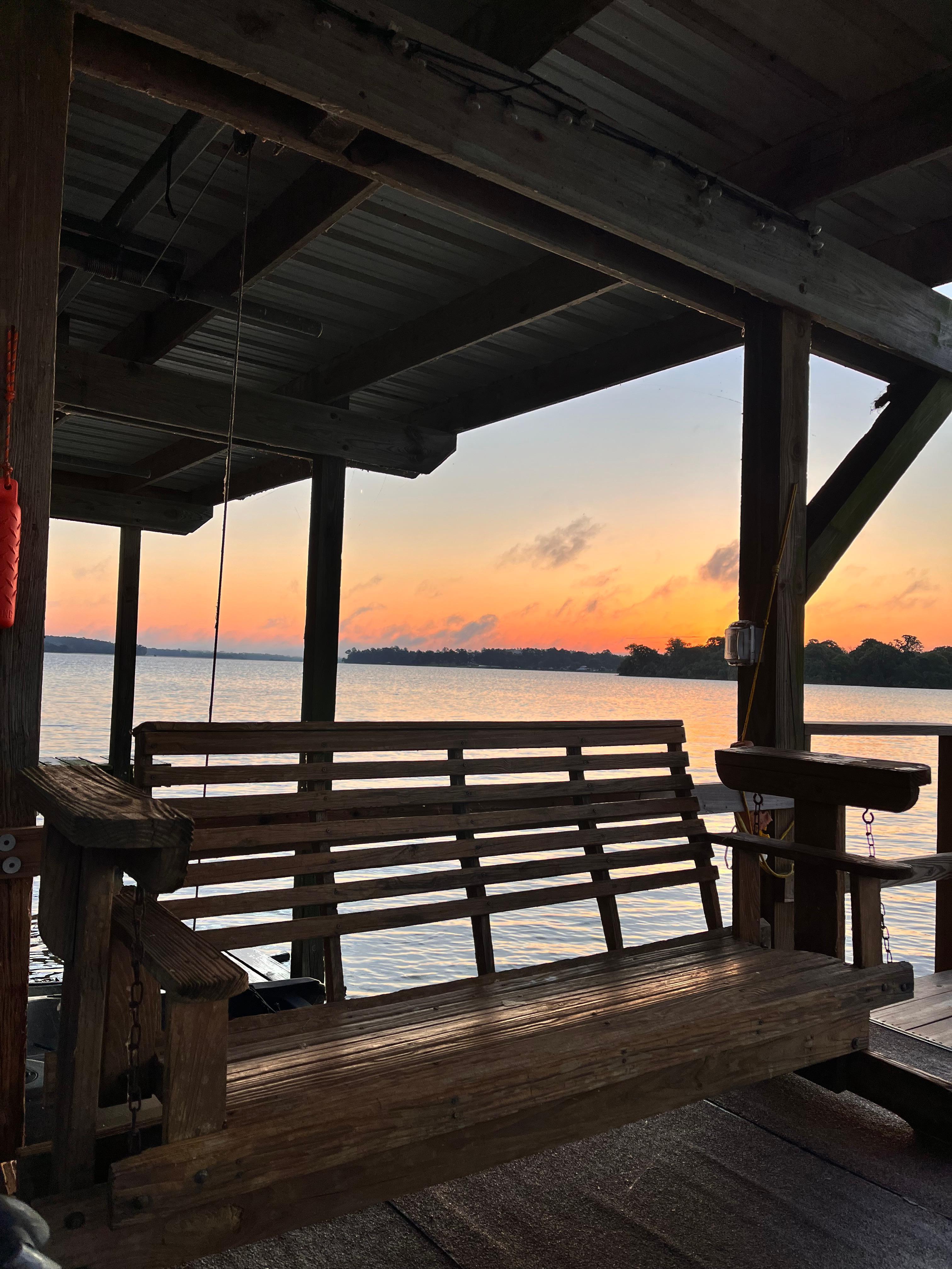 Swing on the dock