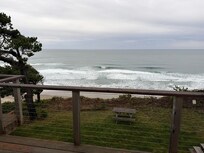 Day time ocean view from Grace's Place--Lincoln City, OR