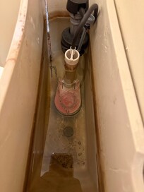 Half bathroom they need to replace guts