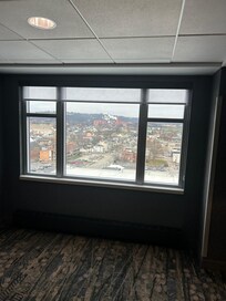 View by the elevators on top floor