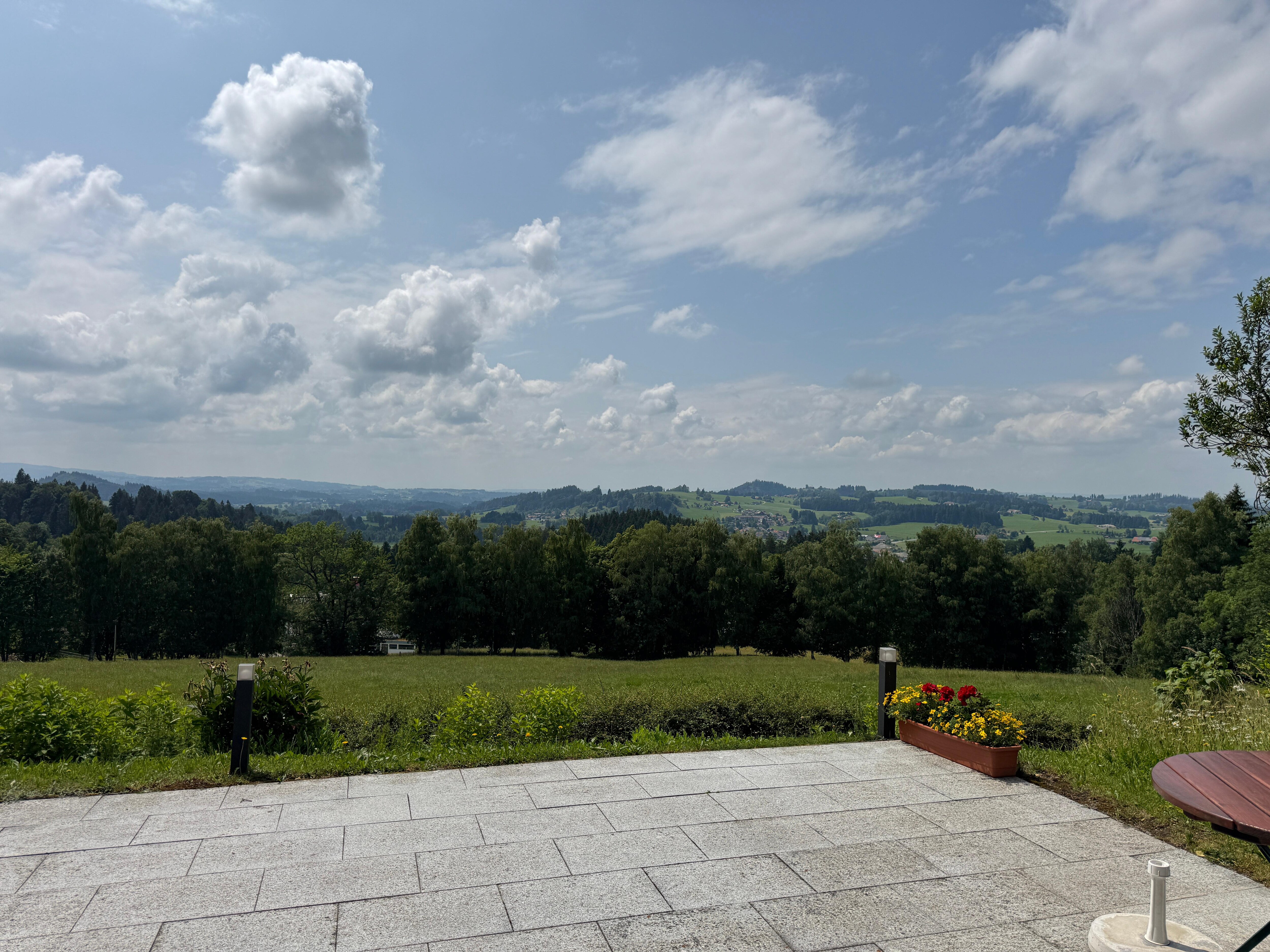 Sensationelle Aussicht