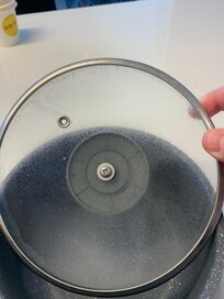 Example of poor clean