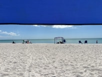 Just a short walk to paradise.