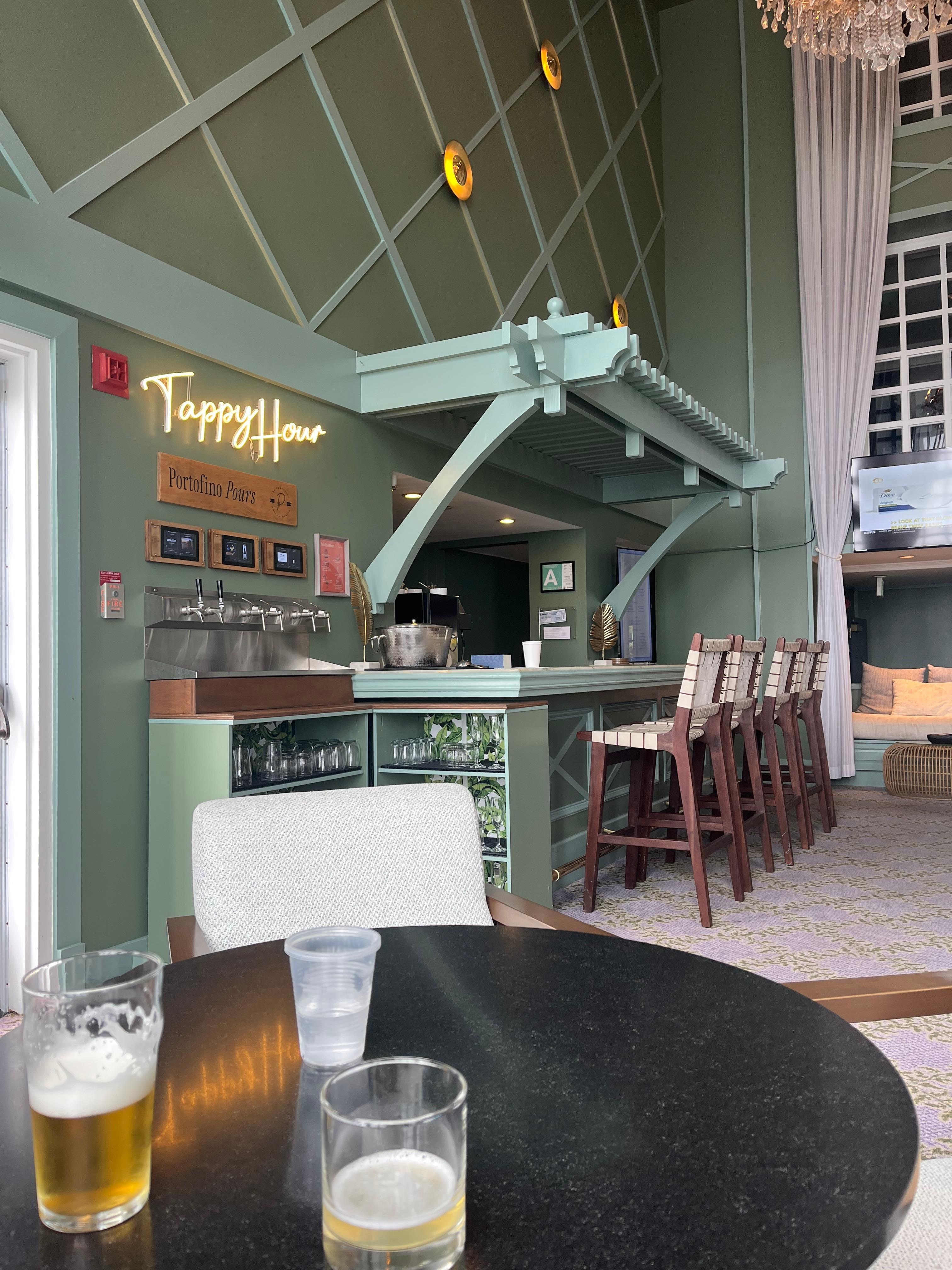 Before their official “Happy Hour”, you can obtain a wristband and do self pour at their Tappy Hour! 