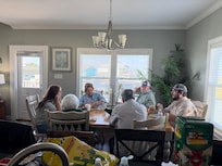 Plenty of room for meals and visiting.