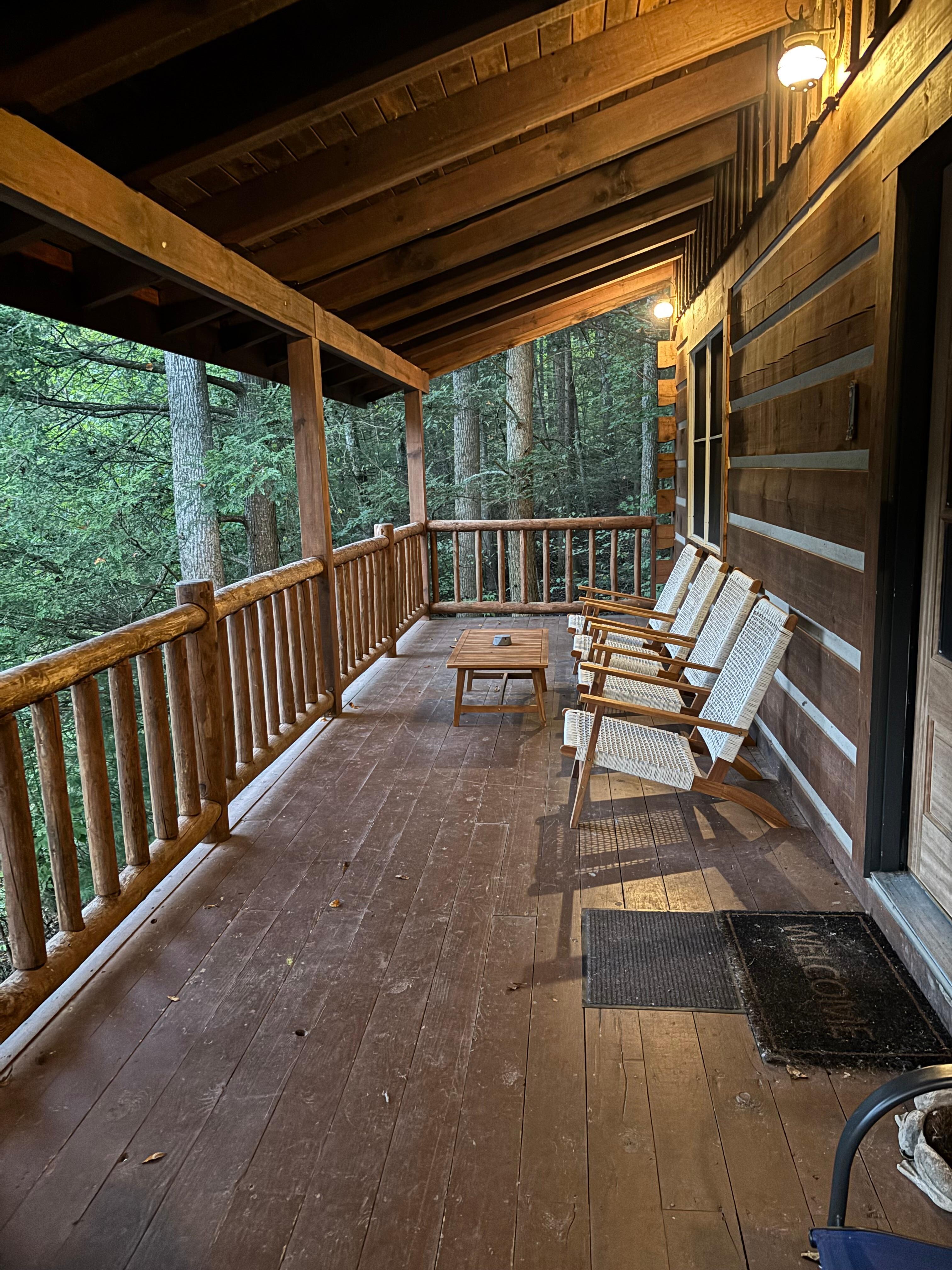 Porch with lake view 