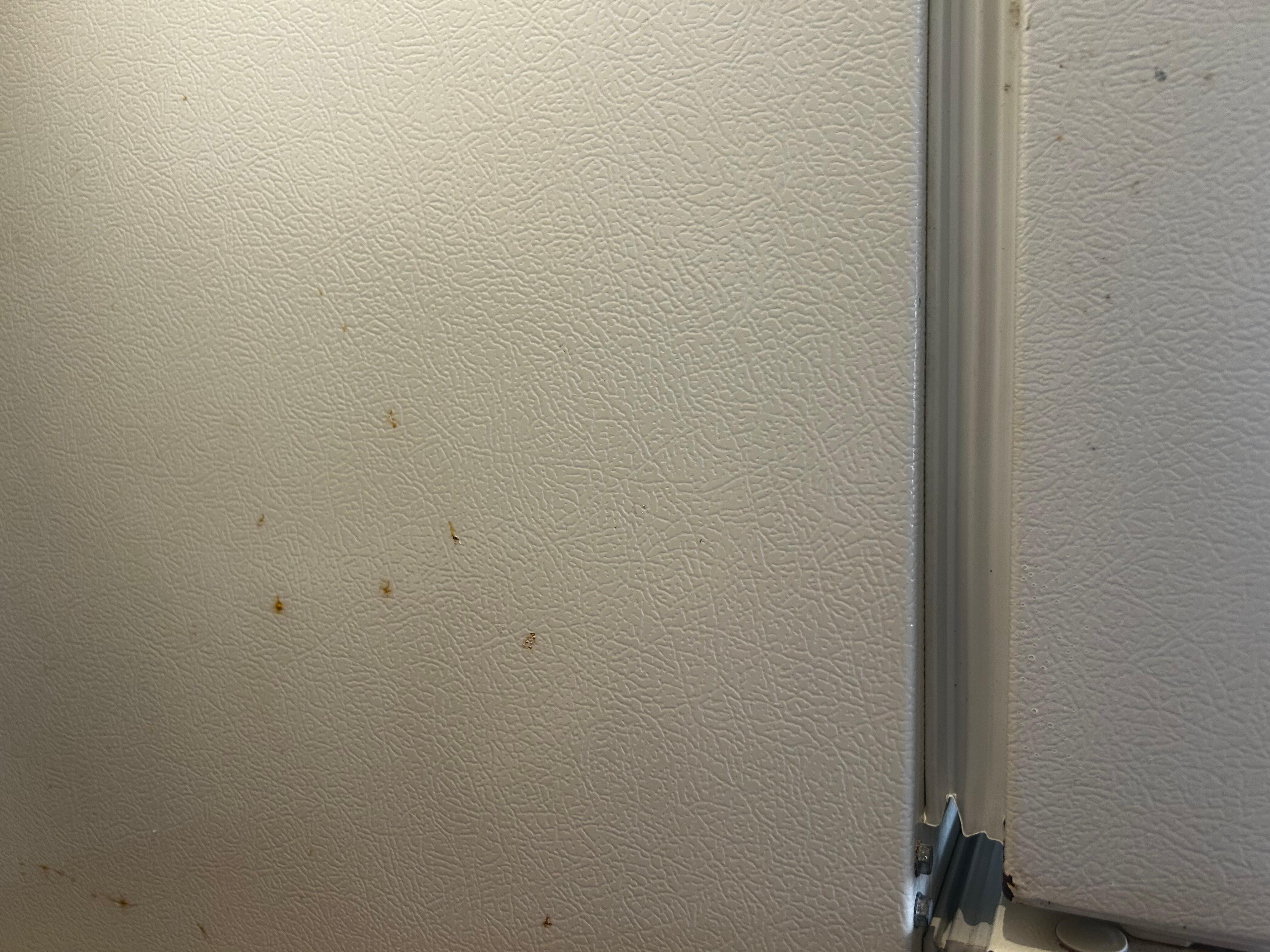 Dirty refrigerator 