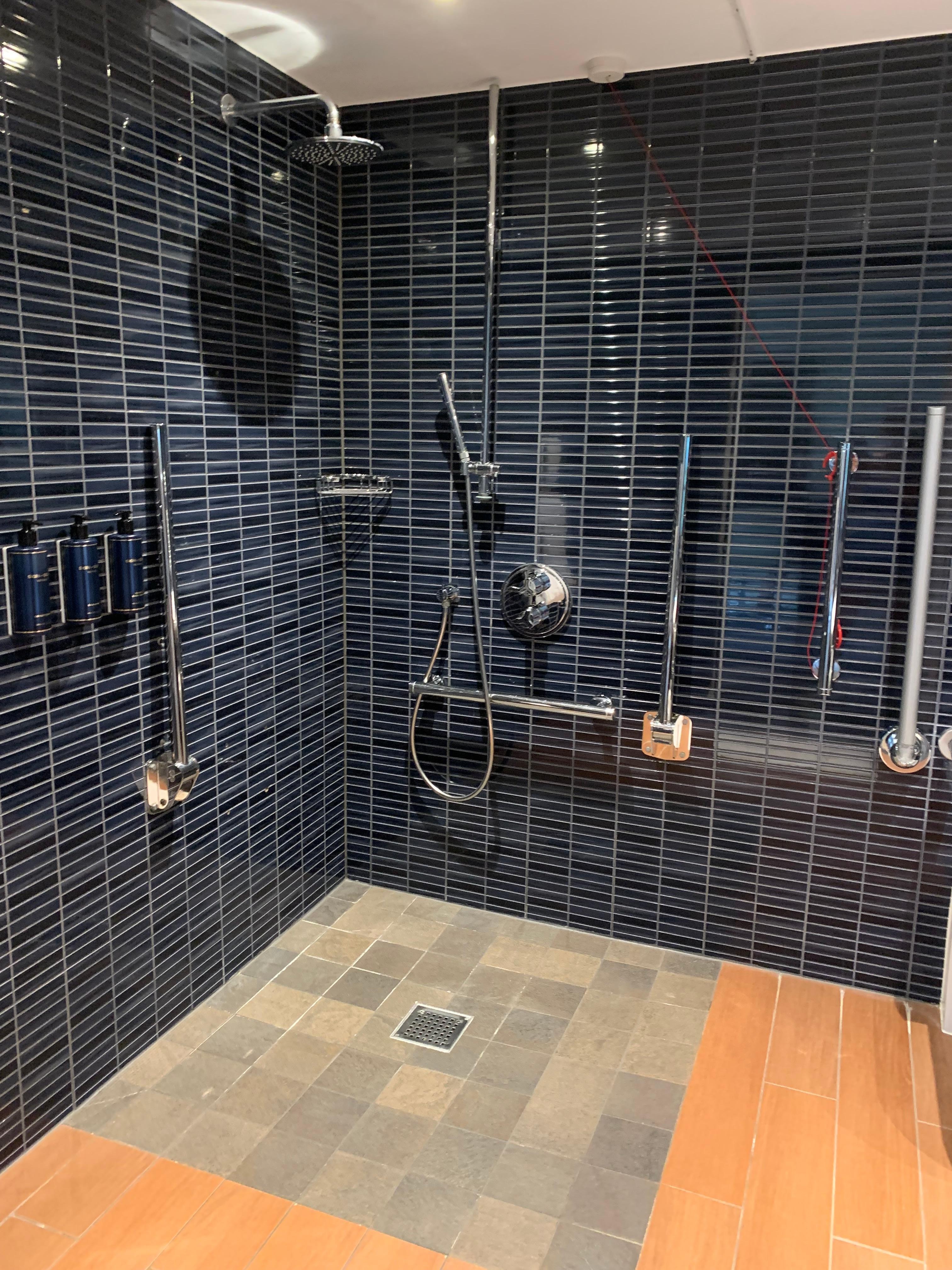 Accessible bathroom was useful