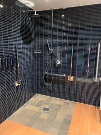Accessible bathroom was useful