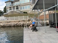 A quiet time on the dock