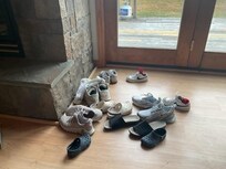 we are a shoeless family