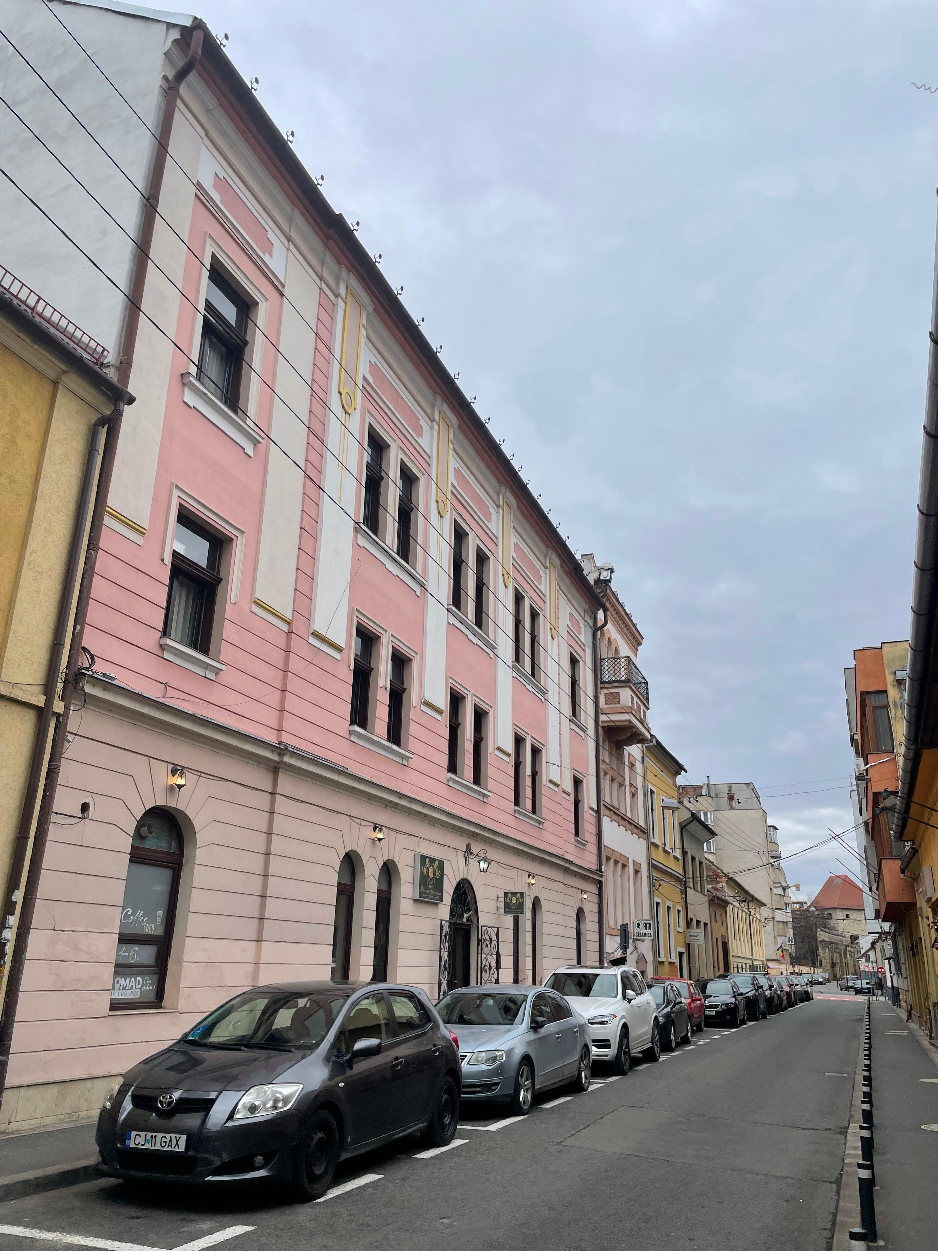 quite street entrance of the hotel, walking distance to anywhere in the heart of the old town 