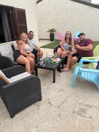 Celebrating with friends pre wedding