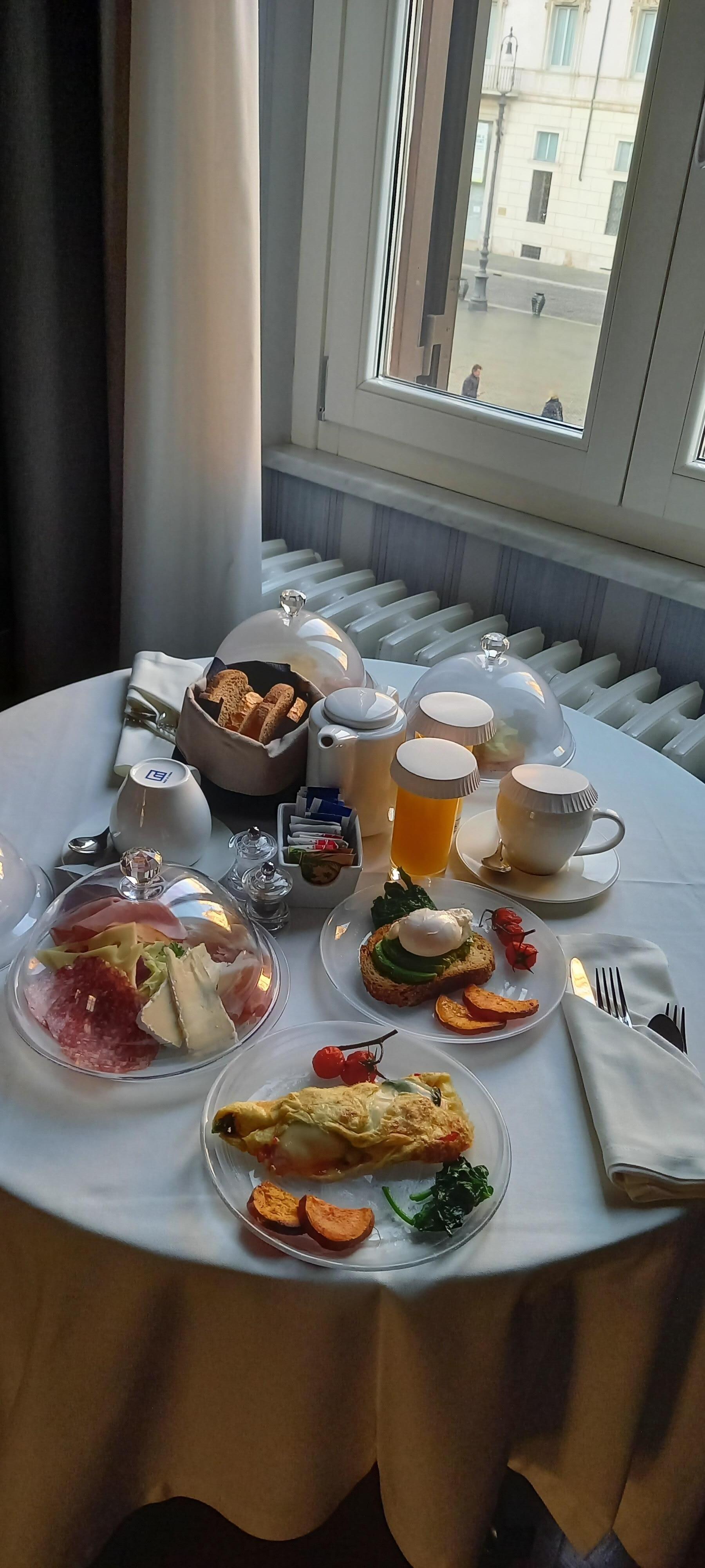 Petit déjeuner exceptionnel