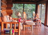 Ginormous screen porch