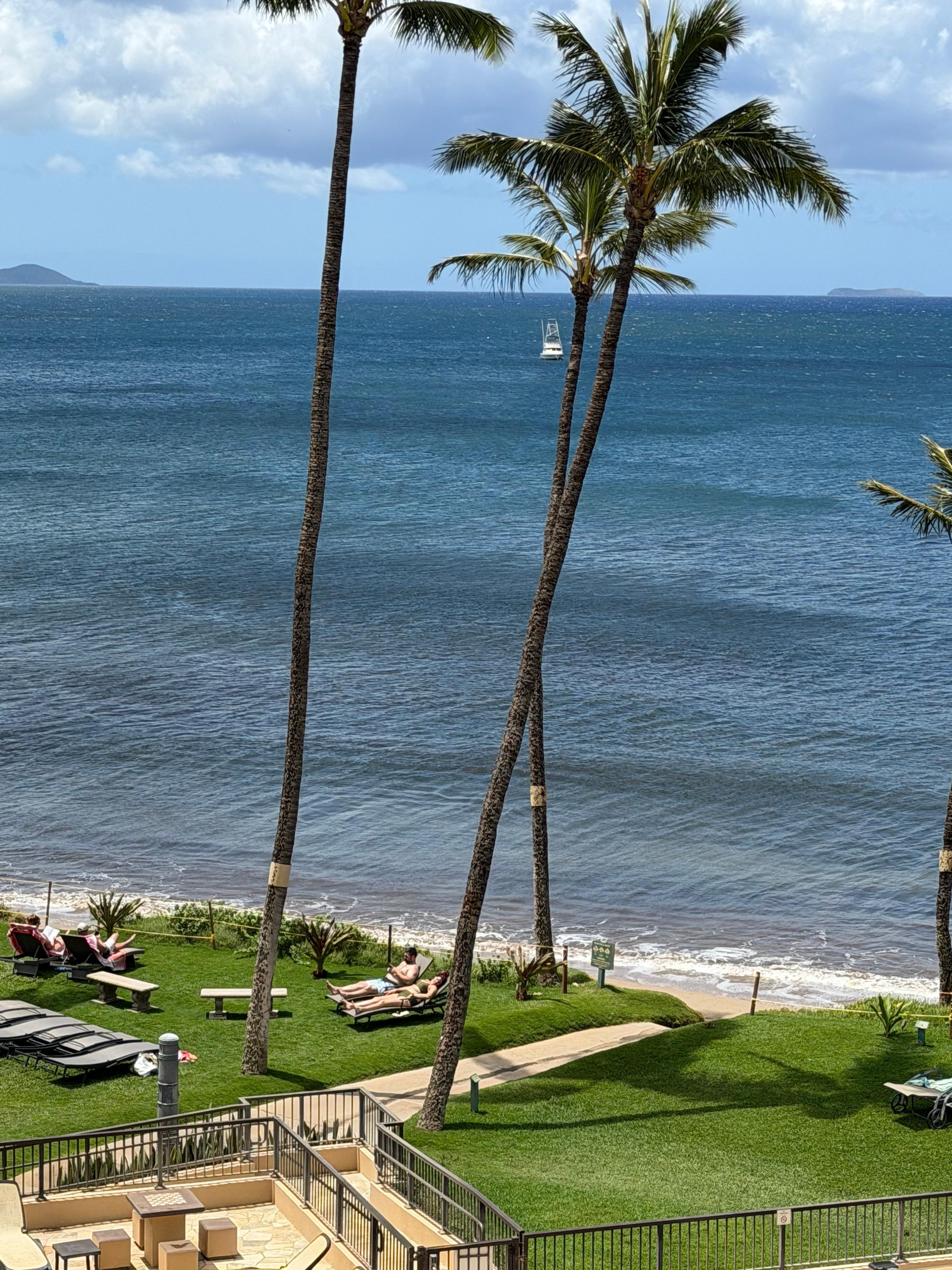 View from the balcony