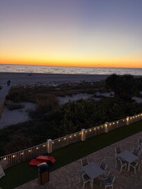 Sunset from balcony