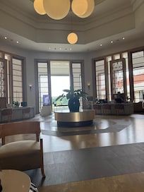 Reception lobby, very nice