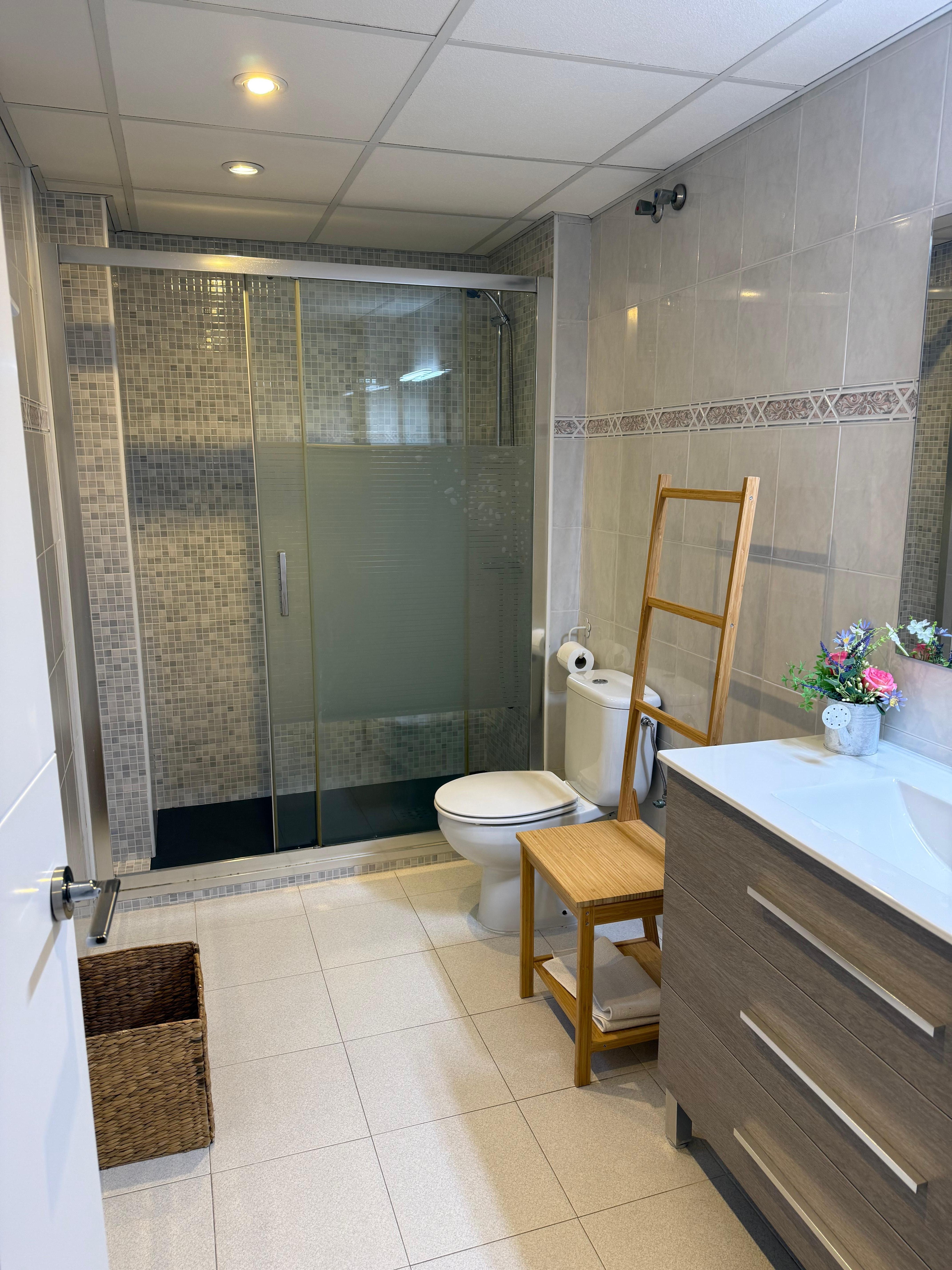 The water pressure is great and hot water in seconds.