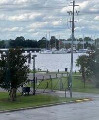 View from room on 2nd floor.
