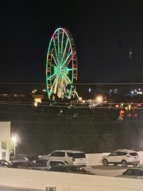 View from top of parking garage