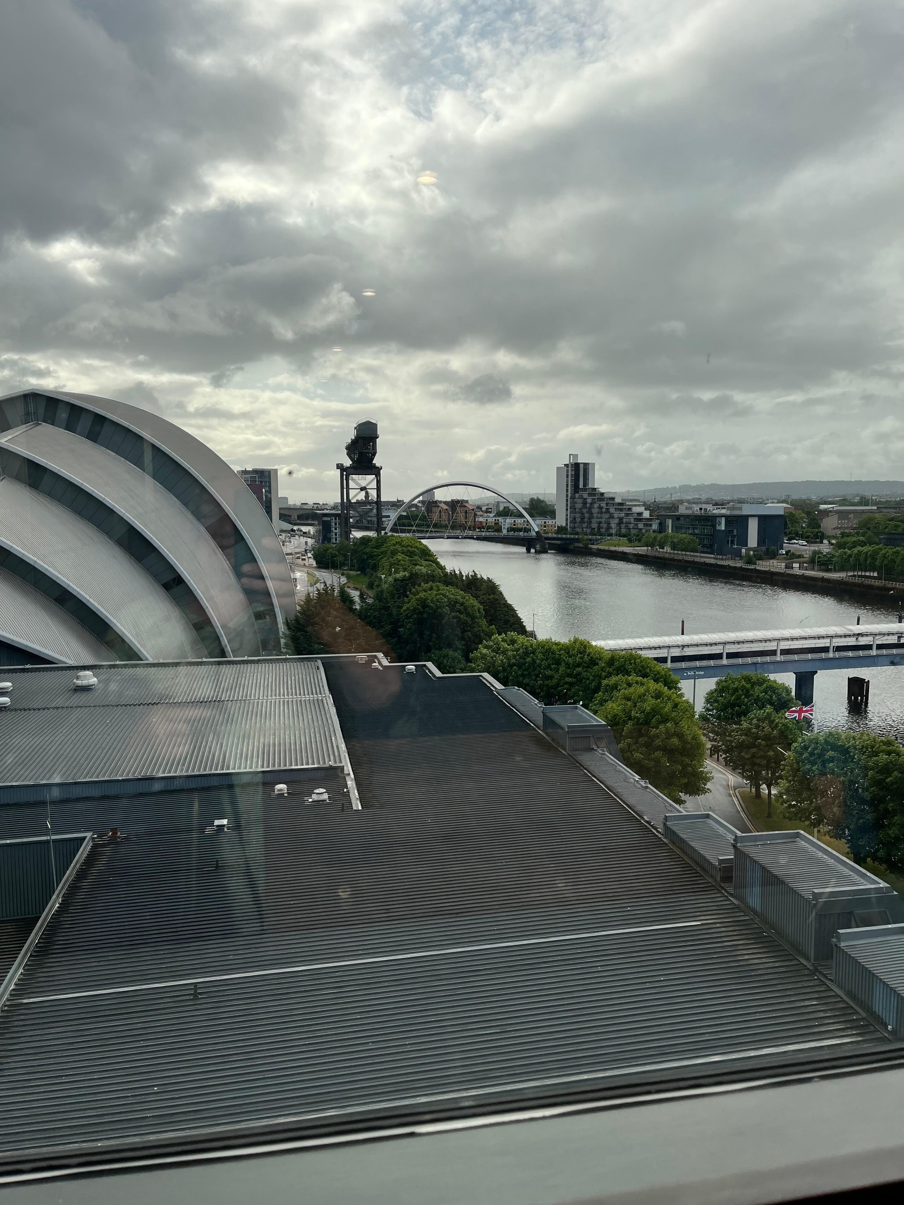 From our room window