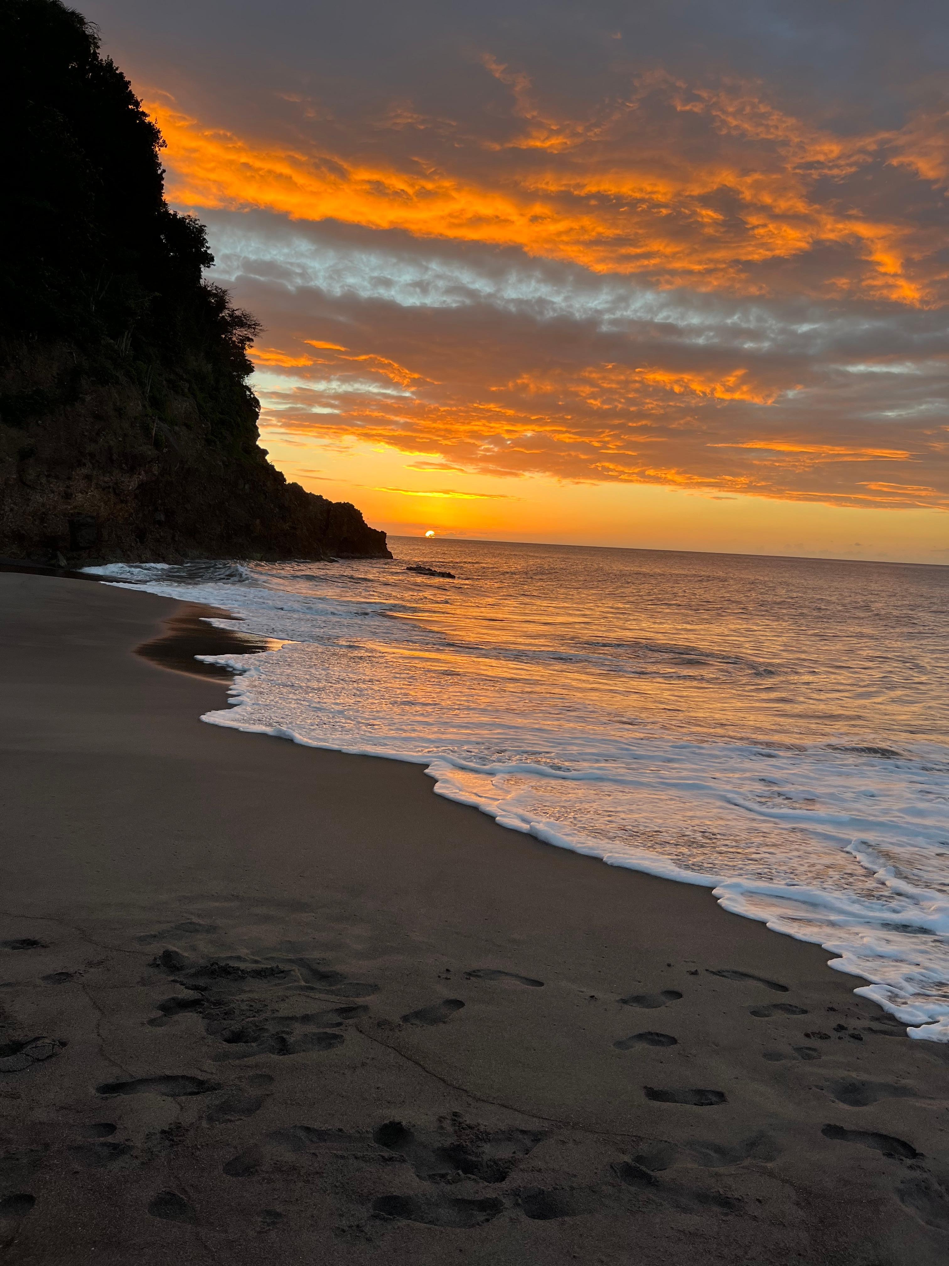 Woodlands Beach sunset!