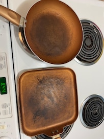 Cookware not usable in this unit