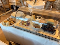 Käseauswahl als Dessert