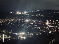 Across the valley looking at Halifax at night.