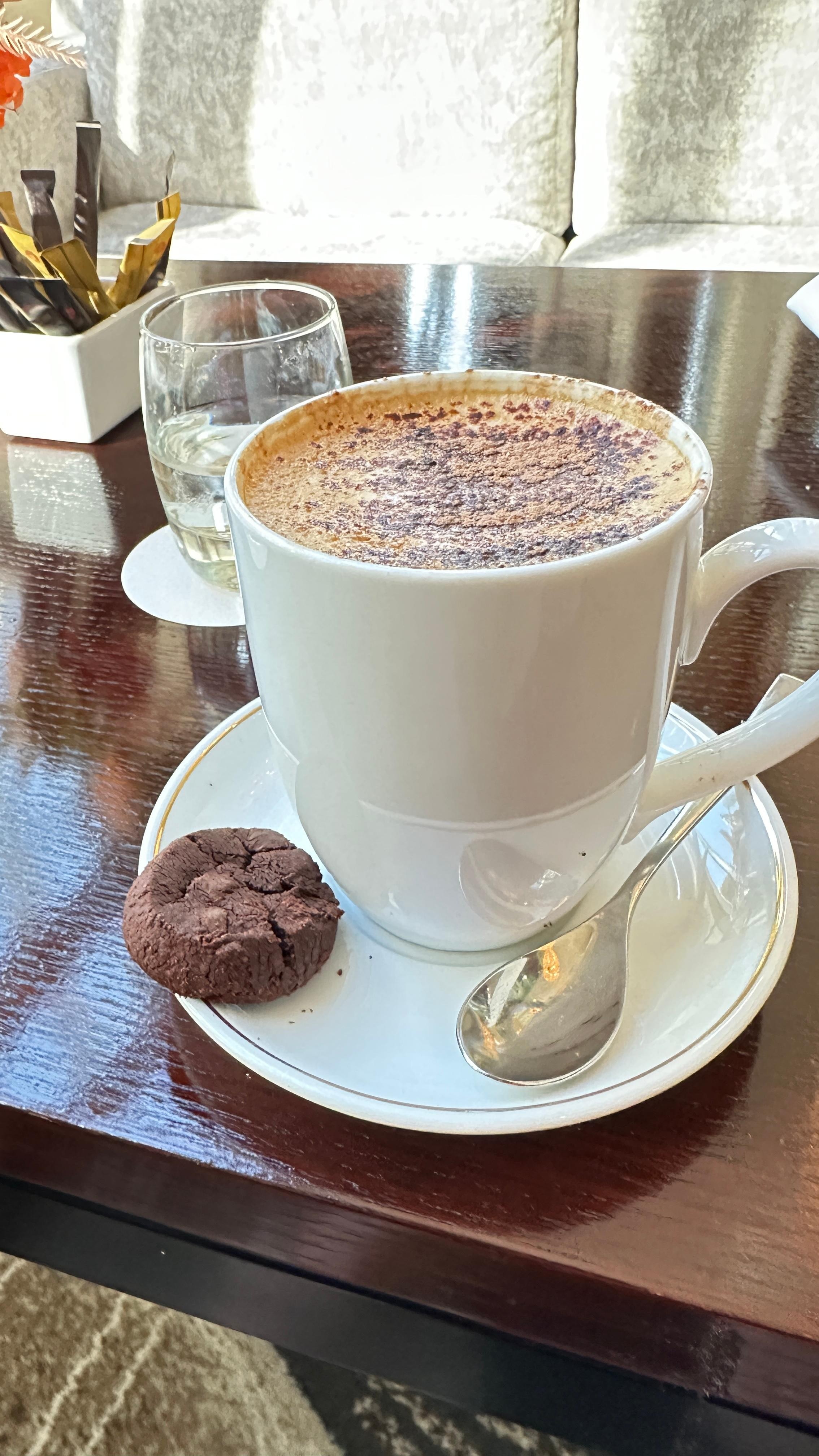 Outstanding coffee & pastries 