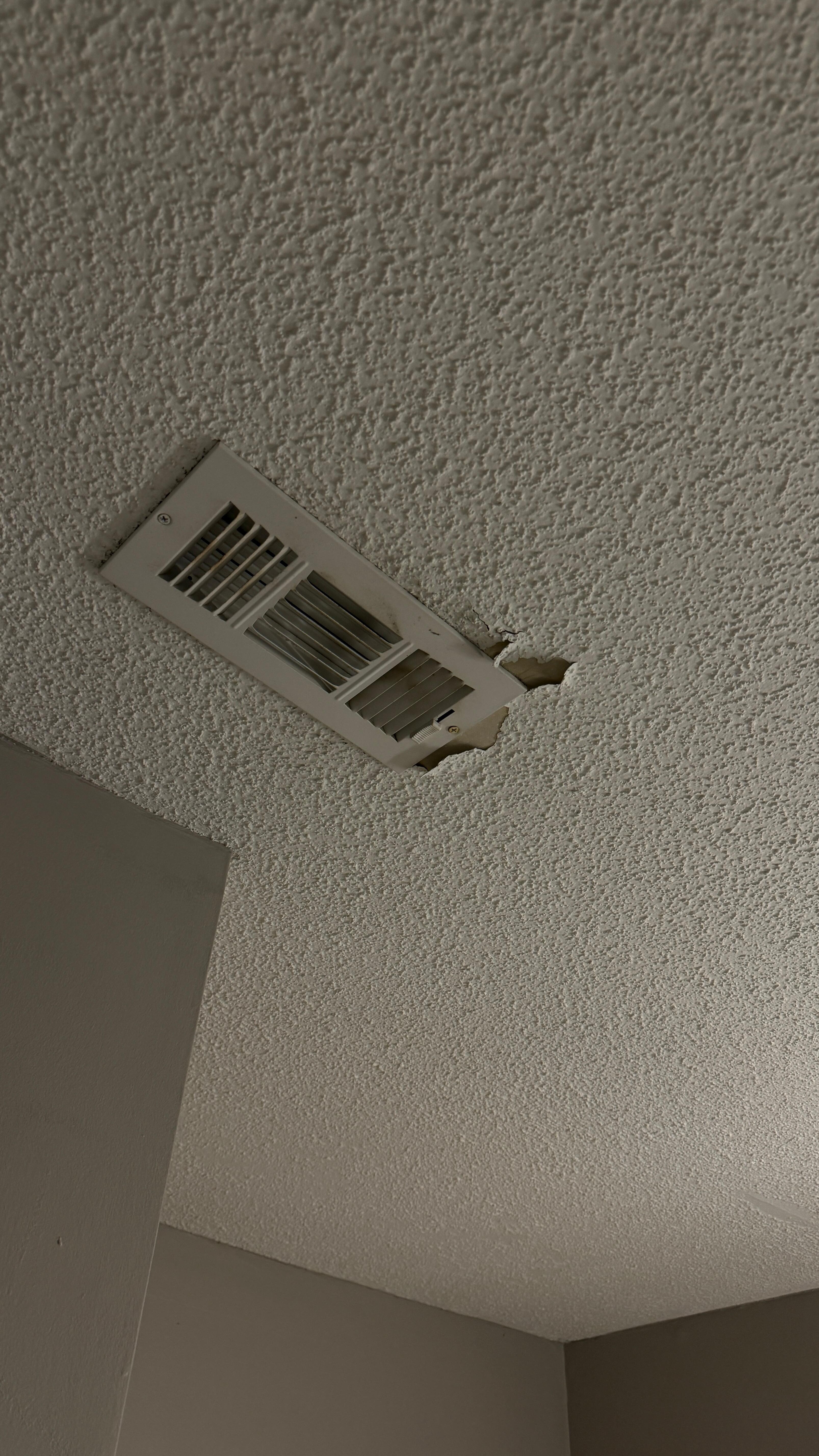 Leaking ceiling
