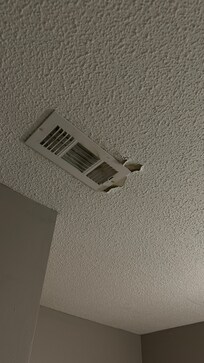 Leaking ceiling