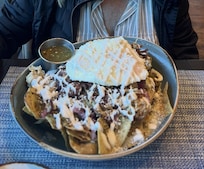 Best chilaquiles I've ever had at the Viewpoint restaurant.