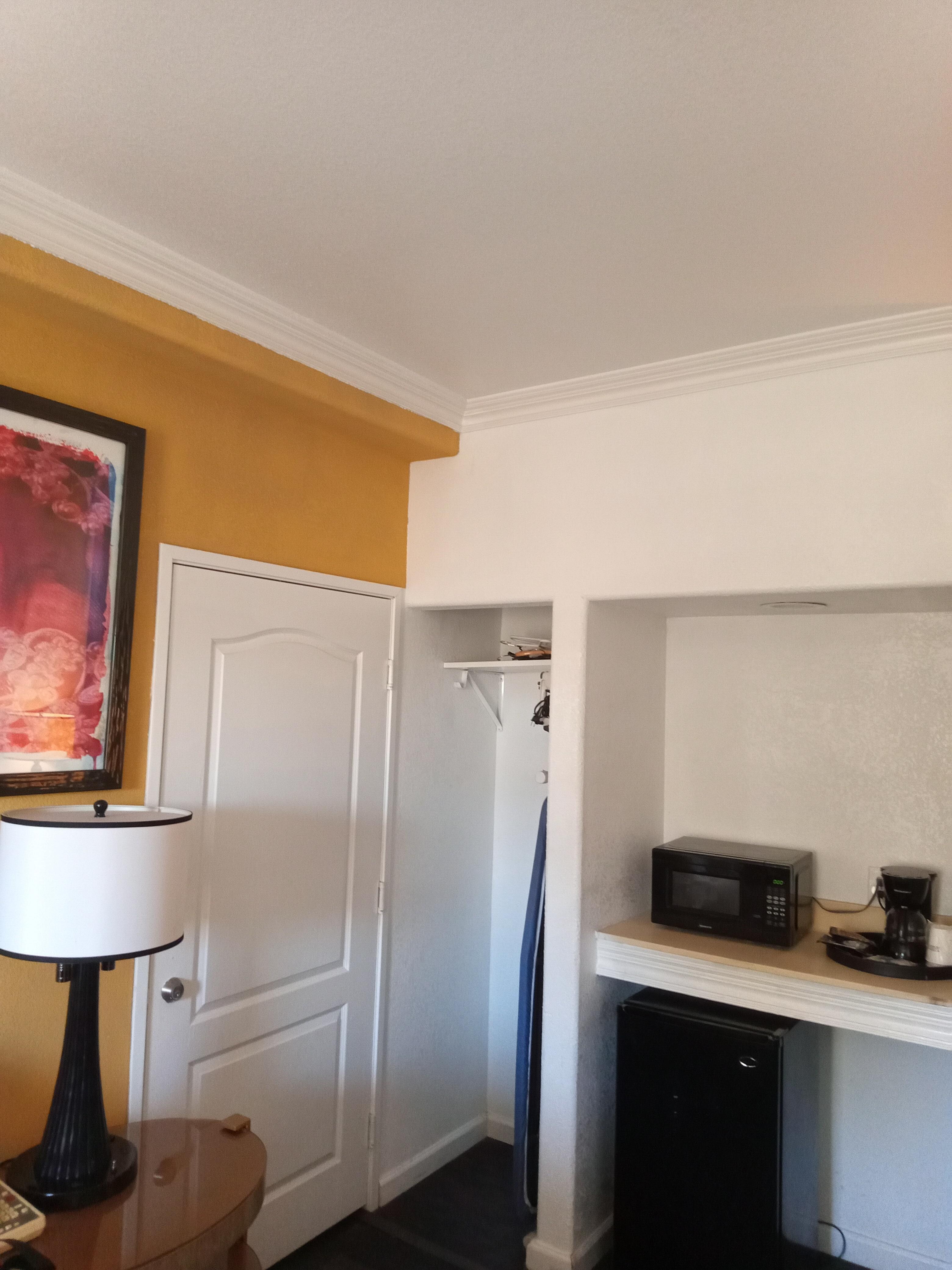 Thin doors separate the rooms so you are disturbed by regular talking levels and yelling.