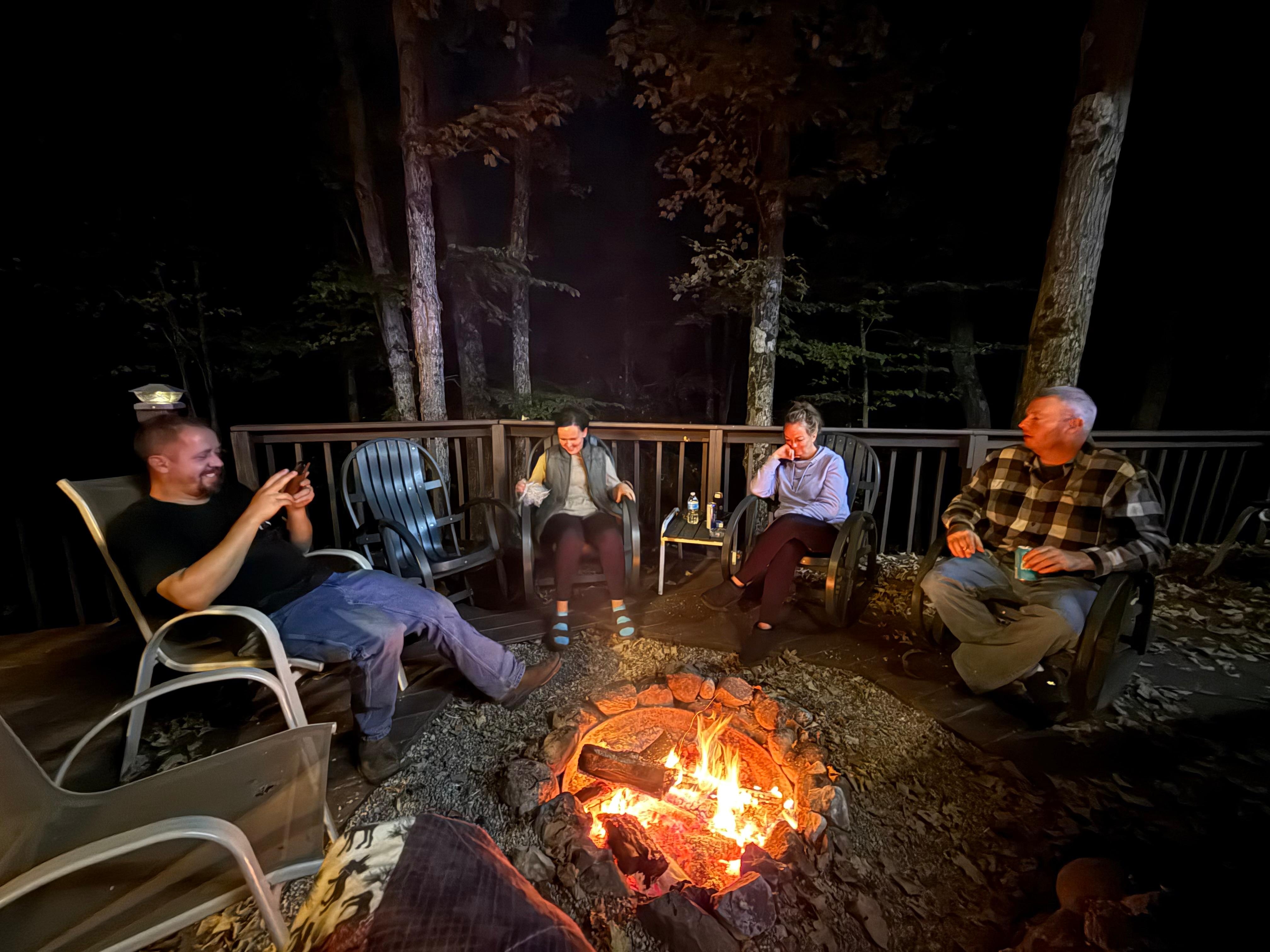 Lots of fires and laughs 