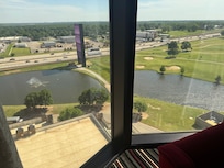 Nice large windows with a good view