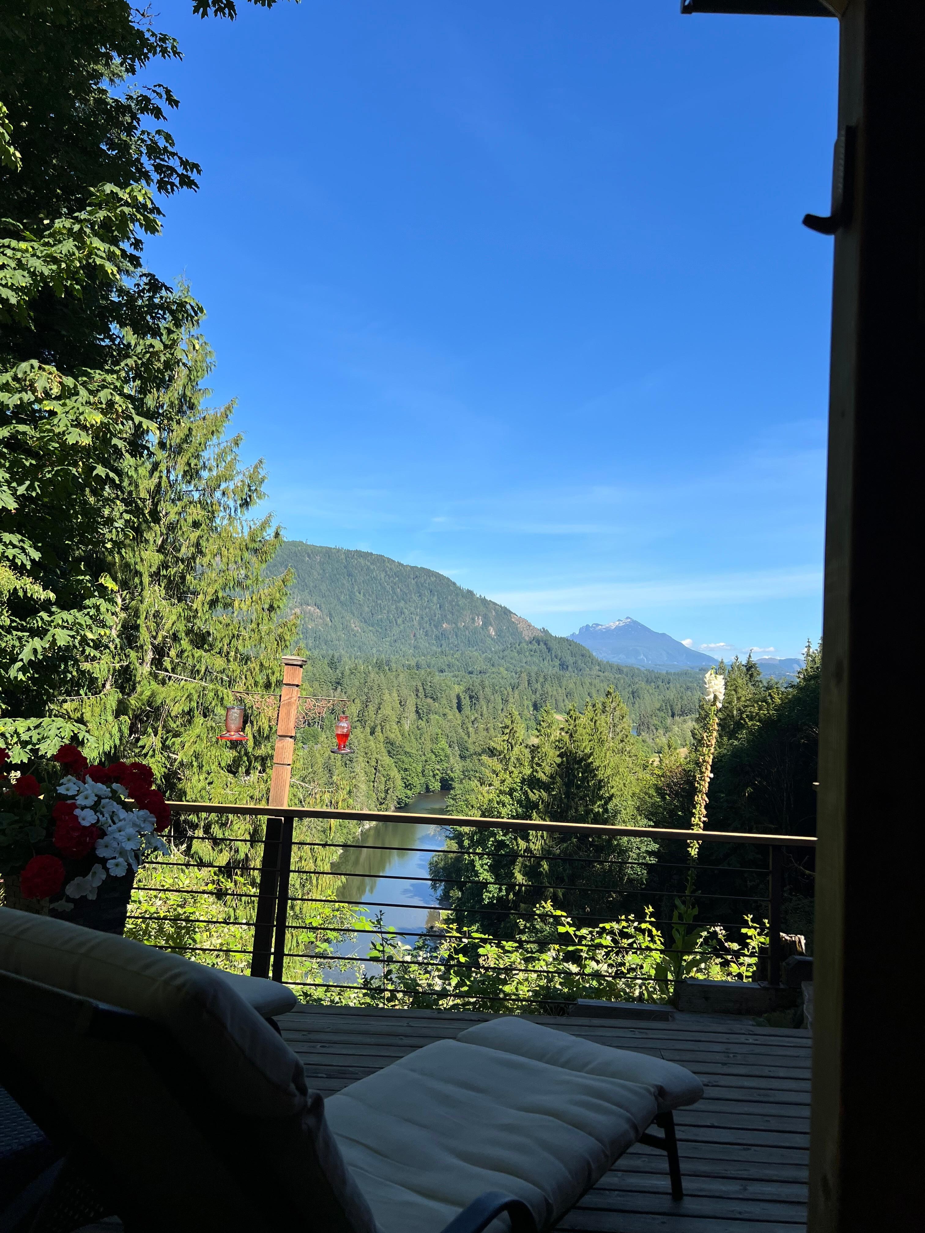 View from the balcony