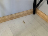 Stain on floor