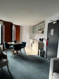 dining area with kitchenette