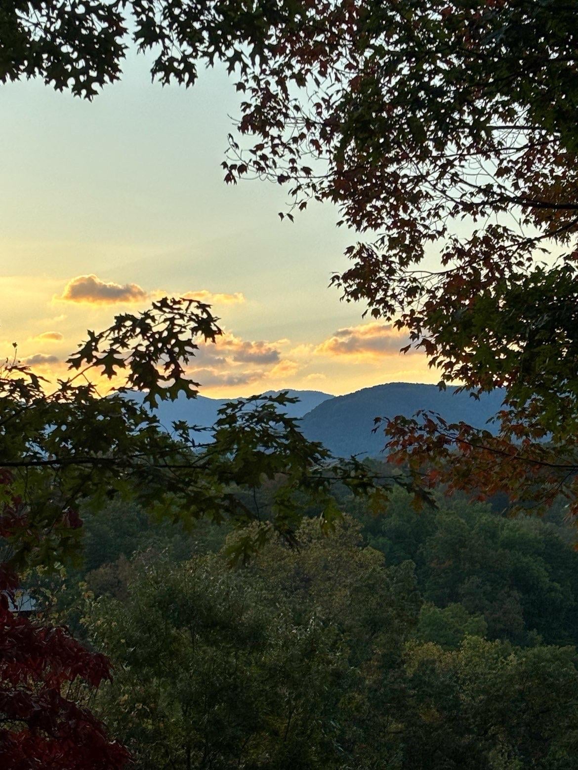 Breathtaking view from the deck!