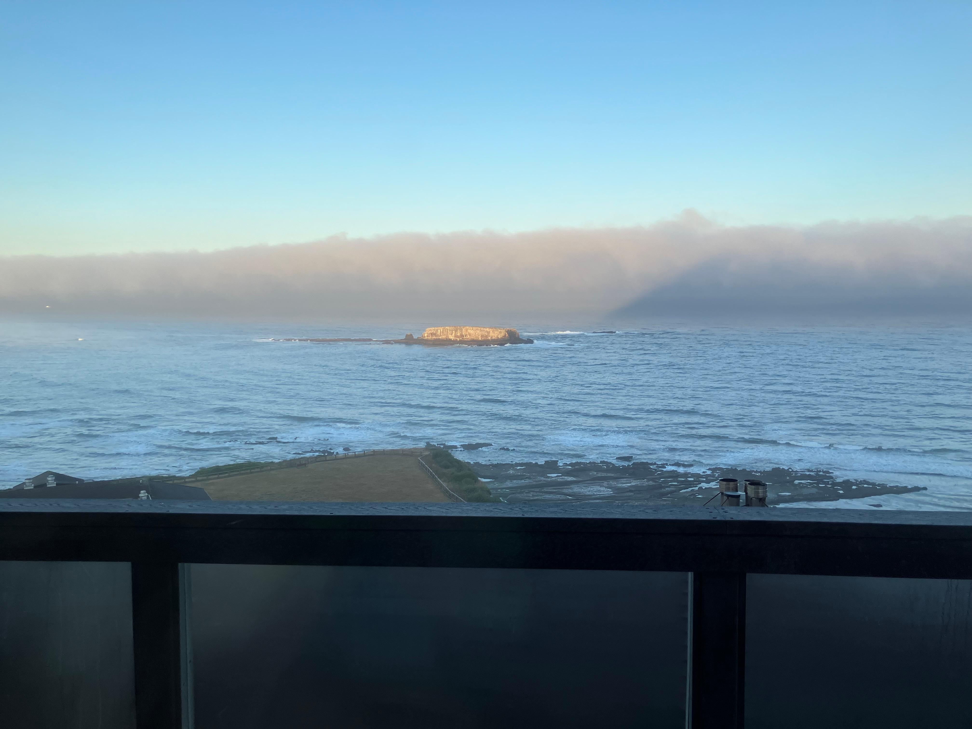 Morning from our balcony