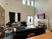 From the kitchen to the living