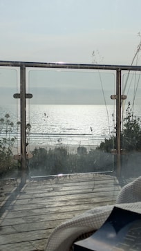 View from the spa