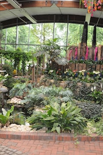 Ein Besuch der Blumenhalle lohnt sich auf jeden Fall