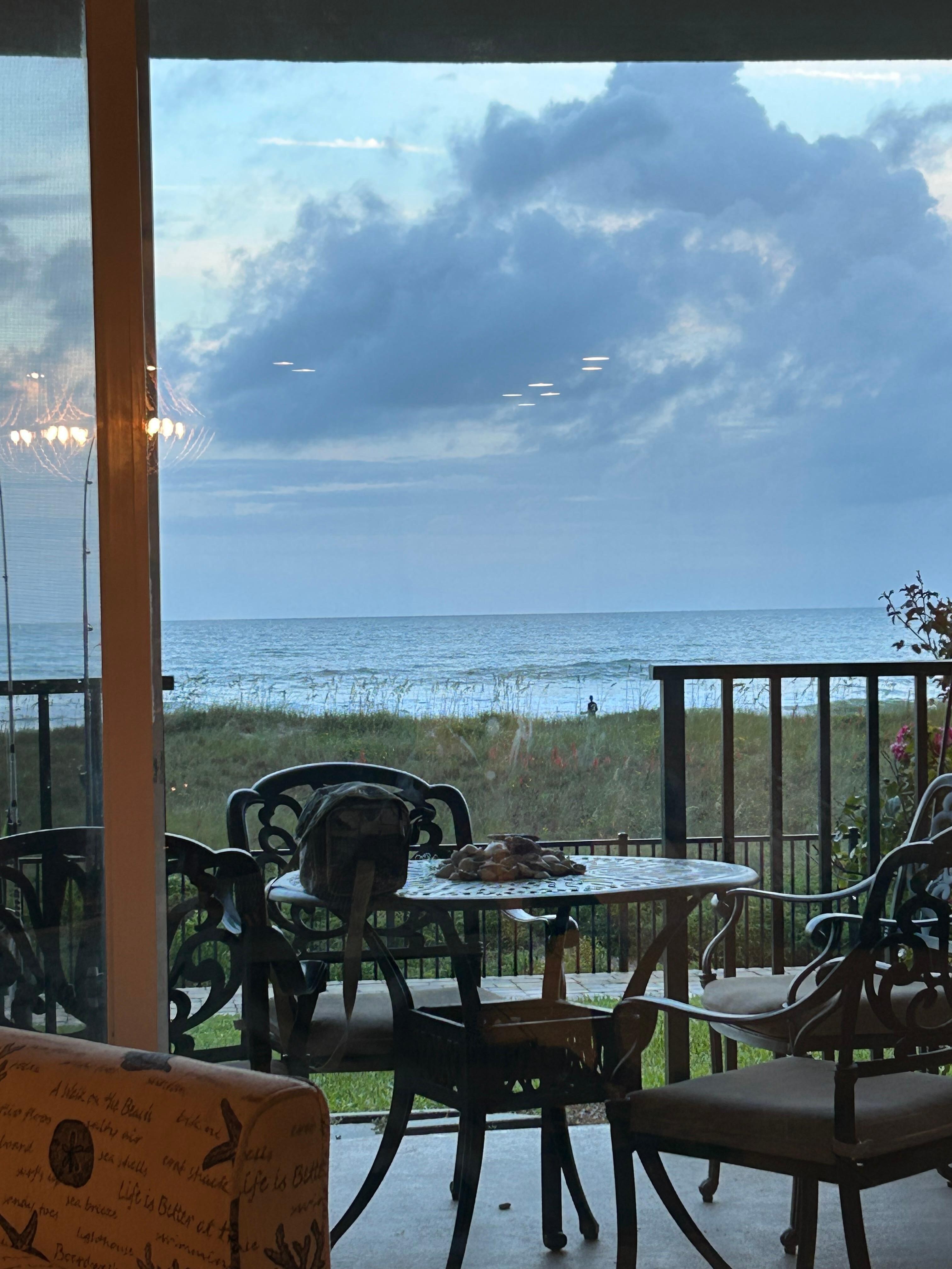 View from love seat