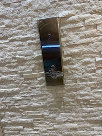 Tape over down button