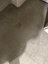 Iron burnt stain